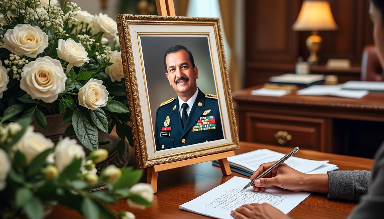 le président de la république adresse ses sincères condoléances suite au décès du lieutenant-colonel setitra mohamed ali, rendant hommage à son engagement et à son dévouement envers la nation.