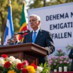 à l'occasion de la journée nationale de l'émigration, le président a rendu hommage aux chouhada en observant une minute de silence, marquant ainsi le souvenir et la reconnaissance envers les martyrs de l'émigration.