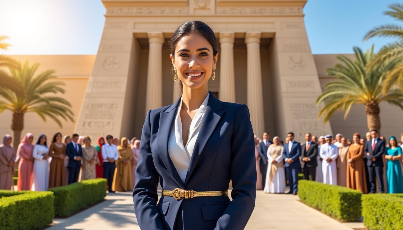 la ministre de la culture assiste à l'inauguration du grand musée égyptien en égypte, symbole du patrimoine et de la coopération culturelle entre les deux pays.