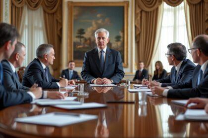 découvrez comment le chef de l'état préside la réunion du conseil des ministres, en abordant les grandes décisions et les sujets majeurs de l'action gouvernementale.