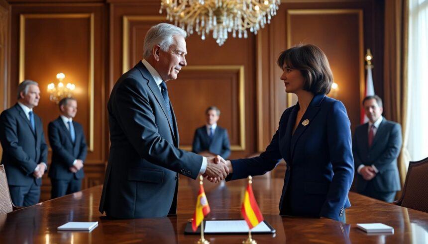 le président reçoit le ministre espagnol de l'intérieur afin d'aborder des discussions clés sur la coopération bilatérale, la sécurité et les enjeux régionaux.