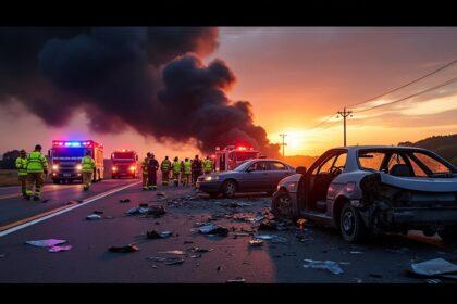 un drame s'est joué sur nos routes avec la perte tragique de huit vies en seulement 24 heures. découvrez les circonstances de ces accidents et les appels à la vigilance pour éviter de nouveaux drames.