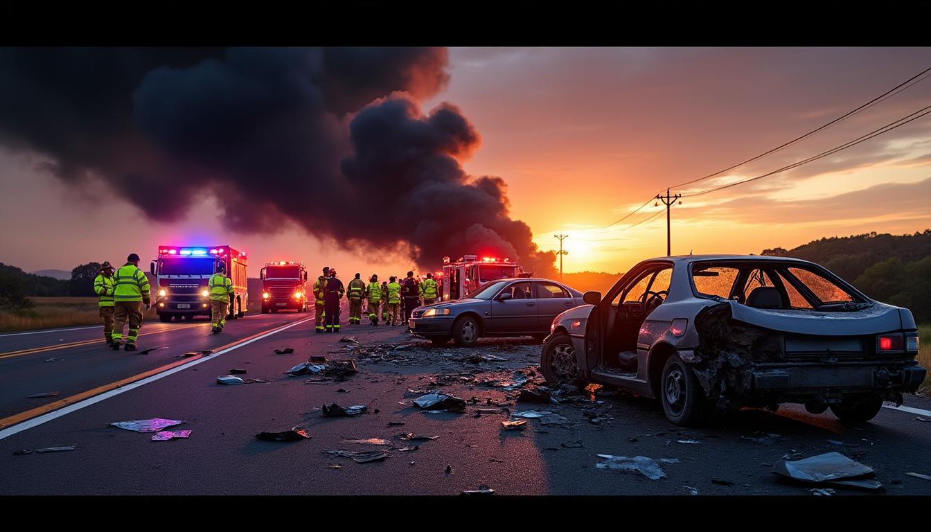 un drame s'est joué sur nos routes avec la perte tragique de huit vies en seulement 24 heures. découvrez les circonstances de ces accidents et les appels à la vigilance pour éviter de nouveaux drames.