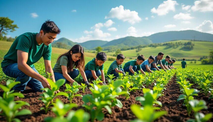 découvrez comment plus de 1,3 million d’arbres ont été plantés à travers le pays lors de la campagne nationale de reboisement ce samedi, illustrant un engagement fort pour l’environnement et la lutte contre la déforestation.