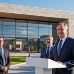 le président de la république inaugure à constantine un complexe industriel moderne consacré à la production pharmaceutique, renforçant ainsi le secteur de la santé et l'économie locale.