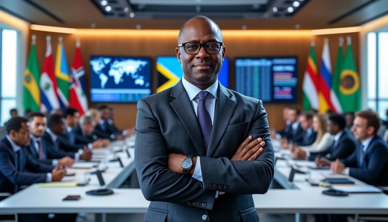 à johannesburg, le premier ministre, porte-voix du président, joue un rôle clé en s'engageant activement dans les discussions du g20 pour représenter les intérêts de la république.