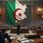 analyse des tensions politiques en algérie soulignant l'exacerbation des positions de certains partis, la défaillance politique et les atteintes à la constitution.