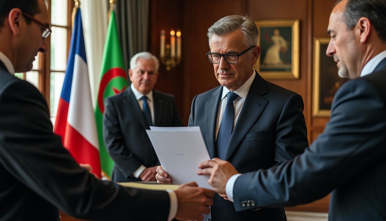 à l'occasion du 71e anniversaire de la guerre de libération, le président algérien reçoit un message de son homologue français, soulignant l'importance de la commémoration et la mémoire partagée entre les deux nations.