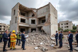 ouverture d’une enquête à hussein dey après l’effondrement partiel d’un immeuble, visant à déterminer les causes et responsabilités de cet incident.