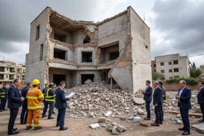 ouverture d’une enquête à hussein dey après l’effondrement partiel d’un immeuble, visant à déterminer les causes et responsabilités de cet incident.