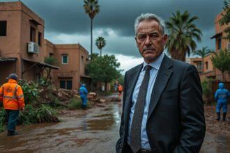 le ministre de l’intérieur se déplace à m’sila pour évaluer les dégâts causés par les intempéries et coordonner les opérations de secours sur le terrain.