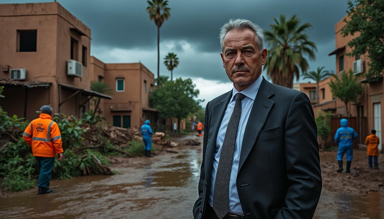 le ministre de l’intérieur se déplace à m’sila pour évaluer les dégâts causés par les intempéries et coordonner les opérations de secours sur le terrain.