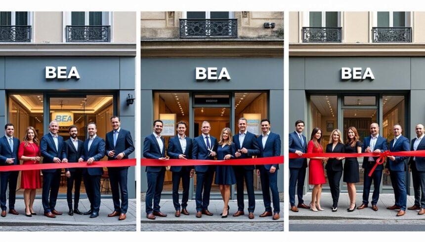 la bea renforce sa présence en france avec l'inauguration de trois nouvelles succursales bancaires, offrant ainsi des services financiers améliorés à ses clients.