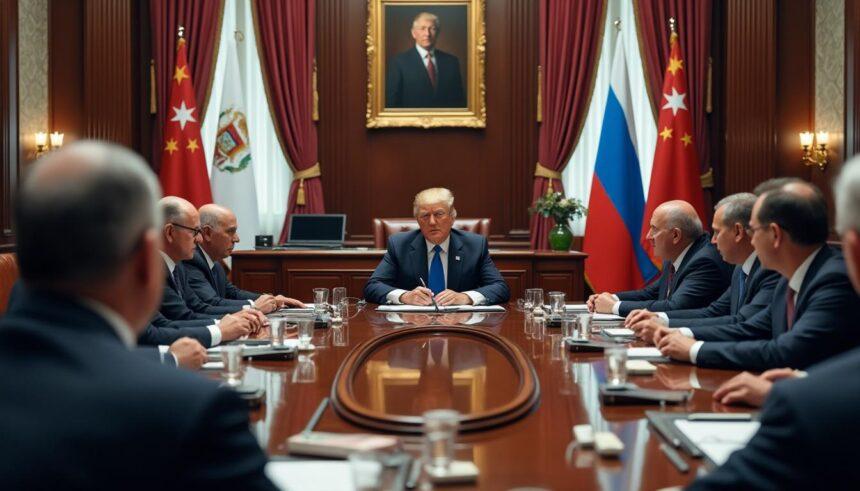 le président de la république préside une séance décisive du conseil des ministres, abordant des décisions majeures pour le pays.