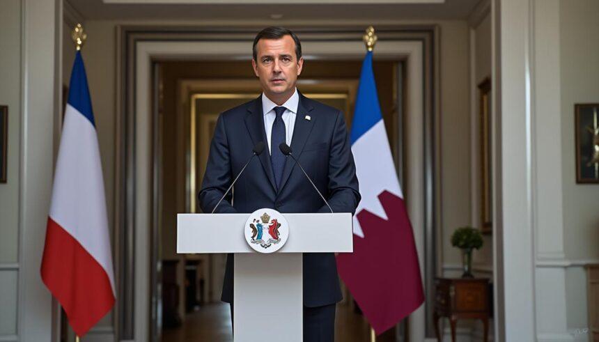 découvrez la communication officielle adressée par le chef de l’état français, en provenance de l’émir du qatar, soulignant les relations diplomatiques entre les deux nations.