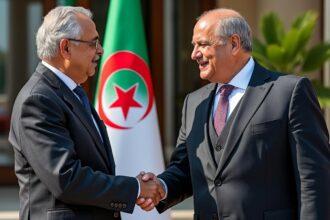 le président de la république reçoit le recteur de djamaâ el djazaïr lors d'une rencontre présidentielle pour discuter de collaborations et projets d'intérêt national.