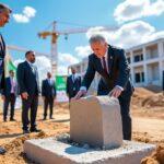 le président de la république inaugure la pose de la première pierre du futur chu de constantine, un projet majeur visant à améliorer les infrastructures de santé et le bien-être des habitants de la région.