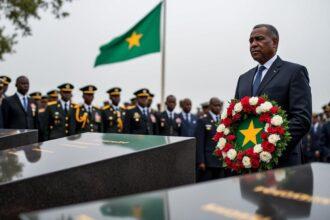 le président somalien rend hommage solennel aux martyrs de la guerre de libération, honorant leur courage et leur sacrifice pour la liberté du pays.