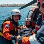 intervention d’urgence orchestrée par mdn pour évacuer sanitaire un marin français en détresse au nord d’alger, assurant une prise en charge rapide et sécurisée.