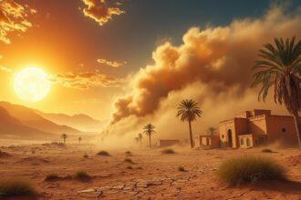 prévisions météo : des vagues de chaleur intenses accompagnées de rafales puissantes attendues dans plusieurs wilayas. restez informés et prenez vos précautions.