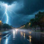 préparez-vous pour une météo agitée ce mardi avec de violents orages et de fortes averses prévues tout au long de la journée. restez informé et prenez vos précautions.