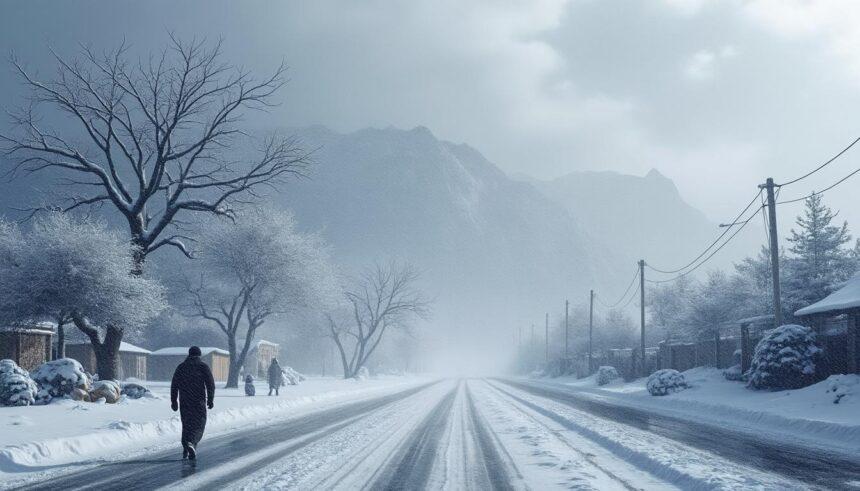 préparez-vous pour une forte vague de froid et des chutes de neige abondantes ce vendredi sur plusieurs wilayas. restez informé des prévisions météo pour mieux affronter ces conditions hivernales.