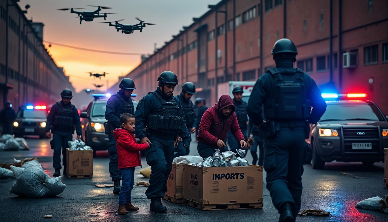 découvrez comment les forces de l'ordre ont mené à bien une opération majeure, démantelant un vaste réseau criminel impliqué dans le trafic de migrants et de stupéfiants, renforçant ainsi la sécurité et la justice.