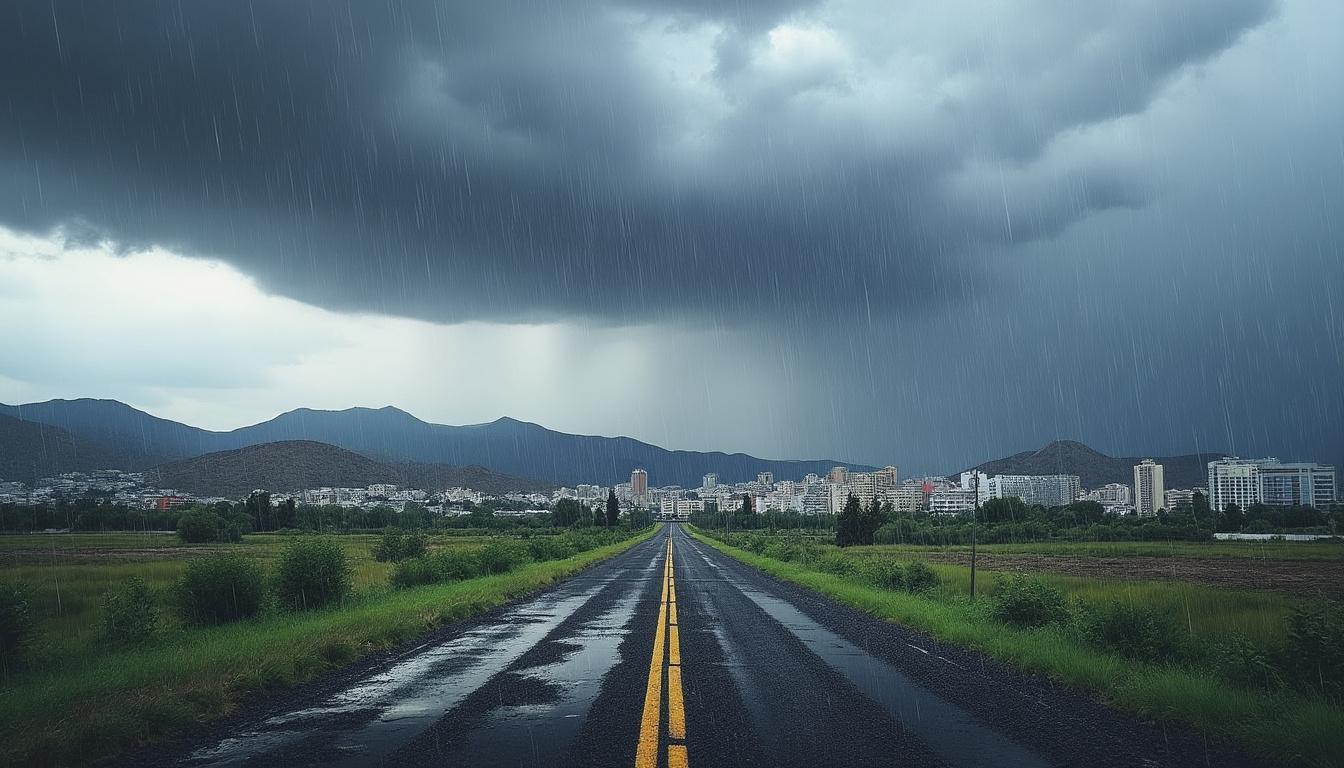 consultez les prévisions météo pour ce lundi : des pluies sont attendues dans plusieurs wilayas. restez informé pour bien préparer votre journée.