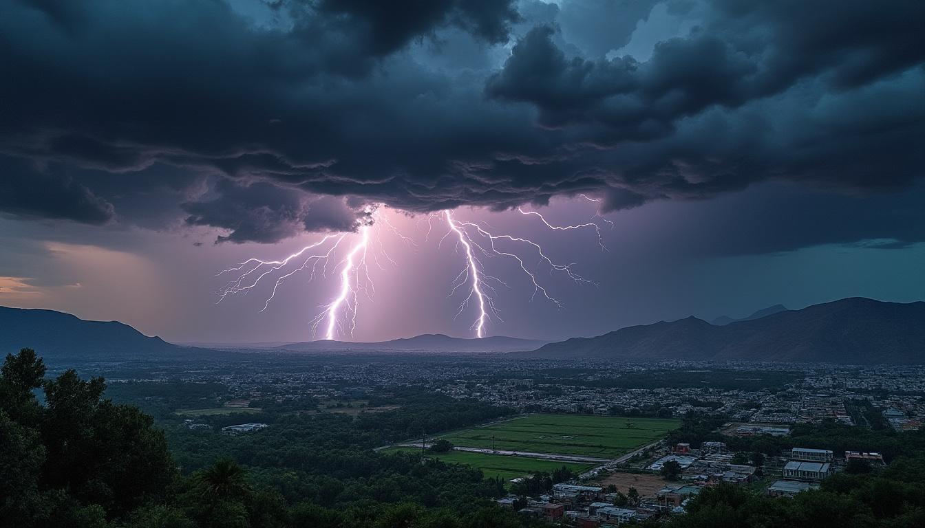 découvrez les dernières prévisions météo pour votre région : des orages sont attendus dans plusieurs wilayas. restez informé sur les alertes et conditions météorologiques à venir.