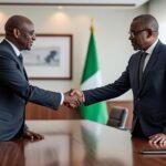 découvrez les détails de la rencontre officielle entre le président de la république et le président du groupe de la banque africaine de développement, axée sur la coopération économique et les projets de développement en afrique.