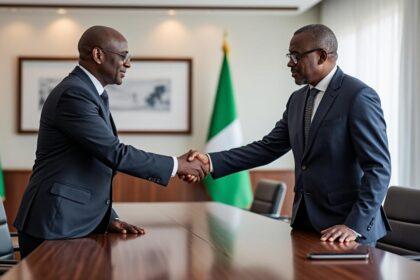 découvrez les détails de la rencontre officielle entre le président de la république et le président du groupe de la banque africaine de développement, axée sur la coopération économique et les projets de développement en afrique.