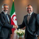 ahmed attaf reçoit chaleureusement son homologue du botswana pour renforcer les liens de coopération bilatérale entre les deux pays.