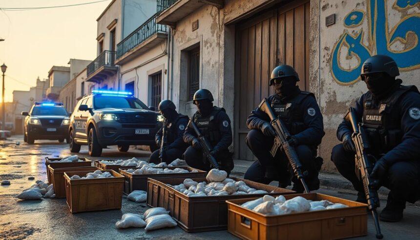 découvrez le démantèlement spectaculaire d'un réseau redoutable de trafic de psychotropes à alger, une opération majeure pour la sécurité et la santé publique.