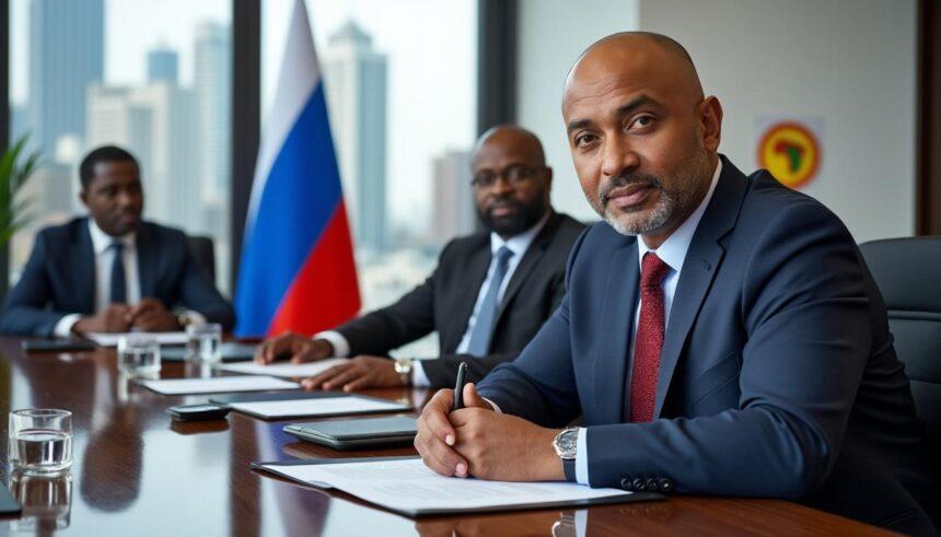 attaf, envoyé spécial du président, participe activement à la 2e réunion ministérielle du forum de partenariat afrique-russie tenue au caire, renforçant les relations bilatérales entre les deux régions.