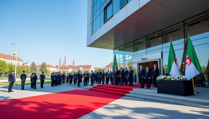 découvrez la cérémonie d'ouverture officielle du nouveau siège de l'ambassade d'algérie à bratislava, un moment symbolique renforçant les relations diplomatiques entre l'algérie et la slovaquie.