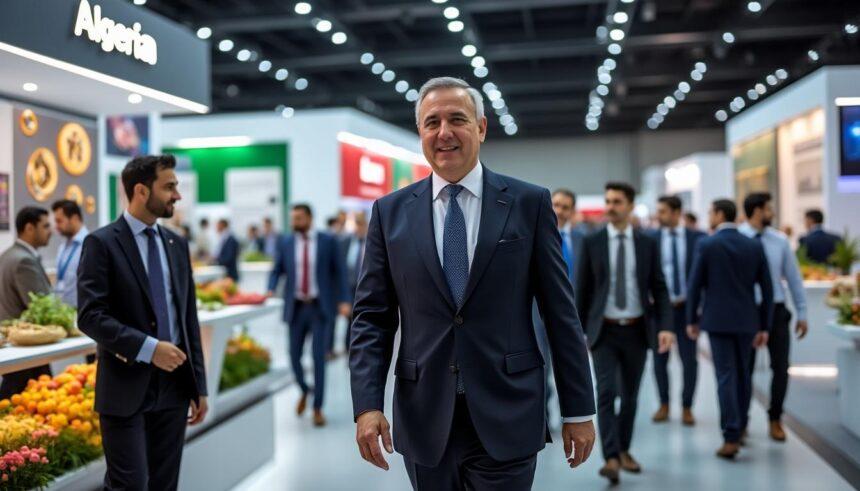 découvrez la visite du président de la république à la foire de la production algérienne, où il explore de nombreux stands mettant en valeur les produits locaux et l'innovation nationale.