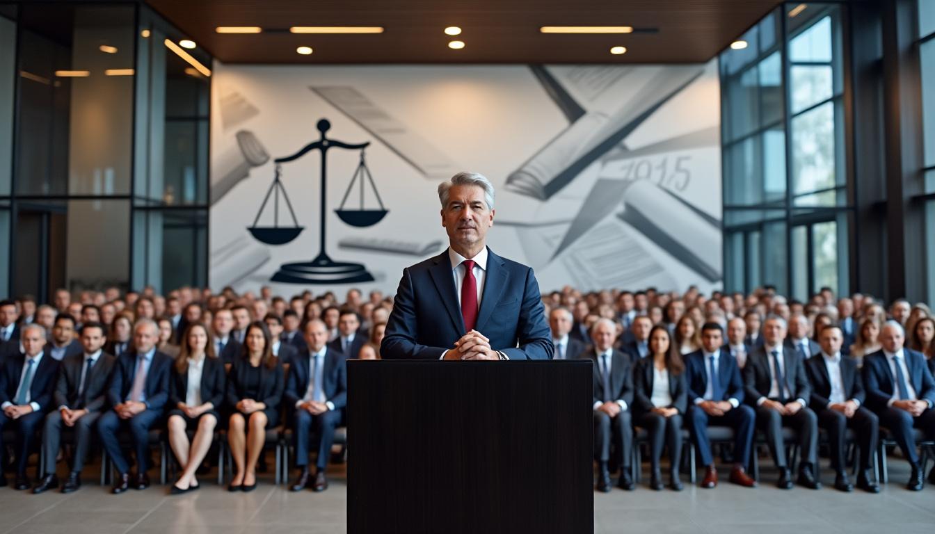 le premier ministre inaugure un colloque national axé sur la sécurité juridique, rassemblant experts et acteurs clés pour renforcer l'état de droit en france.