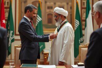 le président de la république honore l’érudit cheikh mohamed salah seddik en lui décernant la médaille de l’ordre du mérite national au rang d’ahid, récompensant ainsi son engagement et ses contributions exceptionnelles.