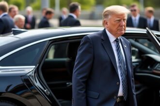 le président de la république se rend au palais des nations pour prononcer un discours solennel adressé à la nation, marquant un moment important pour le pays.
