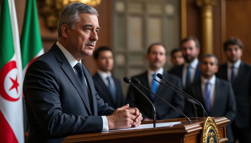 le ministre des moudjahidine dénonce les atrocités de la colonisation française en algérie, affirmant qu'elles resteront à jamais inoubliables et imprescriptibles.