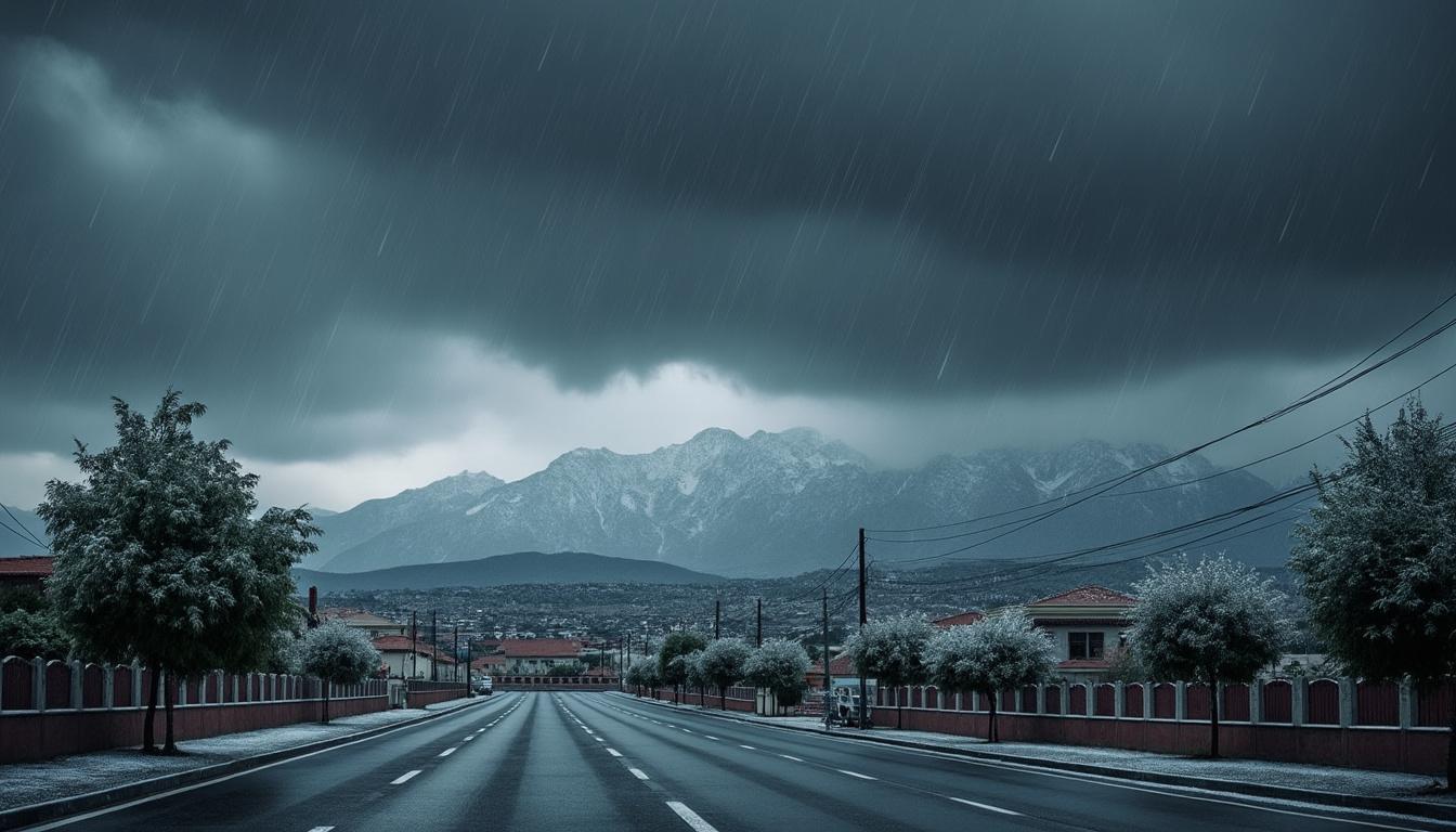 prévisions météo : des pluies et des chutes de neige sont attendues dans plusieurs wilayas, préparez-vous aux conditions météorologiques hivernales.
