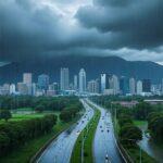 prévisions météo : des averses persistantes attendues sur plusieurs wilayas, apportant des précipitations régulières et un temps humide.