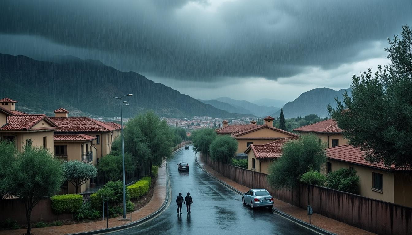 prévisions météo : d'importantes précipitations sont attendues dans plusieurs wilayas jusqu'à vendredi, avec des risques d'intempéries à ne pas négliger.