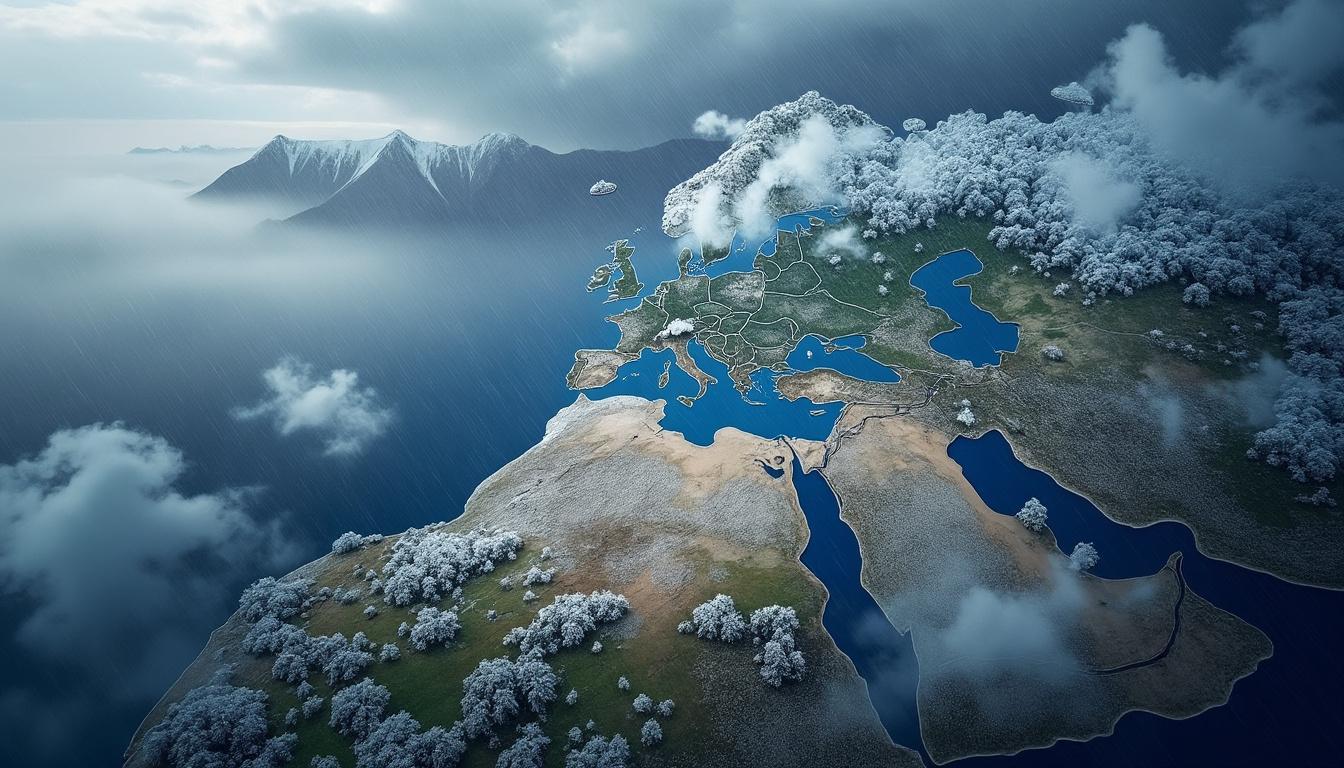 consultez les prévisions météo du mercredi avec des alertes de pluie et de neige sur plusieurs wilayas. restez informé pour mieux vous préparer aux conditions climatiques.