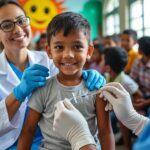 le ministère de la santé annonce que près de quatre millions d'enfants ont été protégés grâce à la campagne nationale de vaccination contre la poliomyélite, renforçant la lutte contre cette maladie.