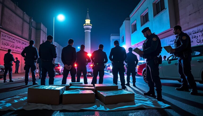 à oran, cinq individus ont été interpellés et plus de 18 kilos de cocaïne ont été saisis lors d'une importante opération policière visant à lutter contre le trafic de drogue.