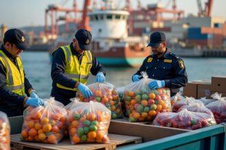 le port de béjaïa a récemment réalisé une interception majeure d'un important stock de pilules d'ecstasy, renforçant ainsi la lutte contre le trafic de stupéfiants dans la région.