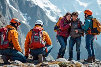 intervention réussie à sétif : trois jeunes en difficulté sauvés au sommet du mont babor après s'être perdus. découvrez les détails de cette opération de secours.