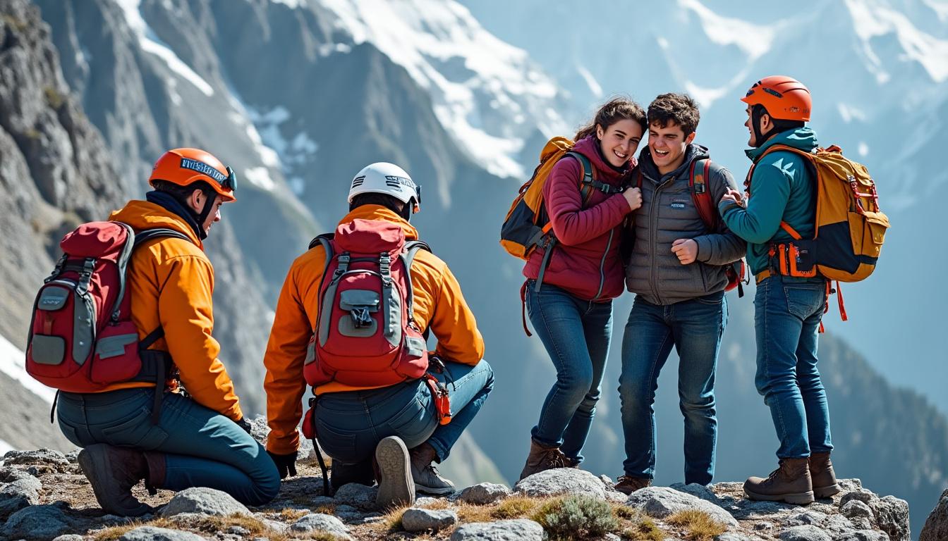 intervention réussie à sétif : trois jeunes en difficulté sauvés au sommet du mont babor après s'être perdus. découvrez les détails de cette opération de secours.