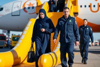 une passagère marocaine à bord d’un vol tunisien a dû être évacuée en urgence à l’aéroport d’alger suite à un incident médical, mobilisant rapidement les services d’aide et de secours.